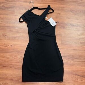 Asymmetrical cocktail dress